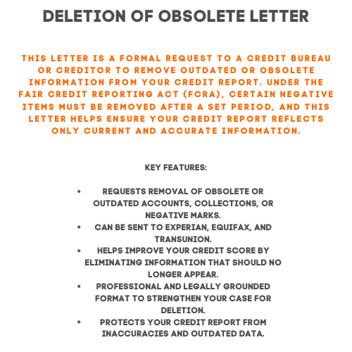 Deletion of Obsolete Letter